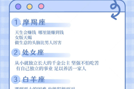 最适合经商的星座女是谁