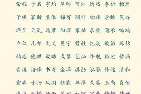 八字取乳名