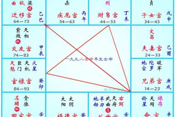 紫微斗数图录 紫薇斗数图？