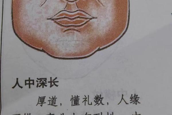 人中八字型
