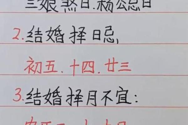 传统选择吉日的步骤，需要注意的问题