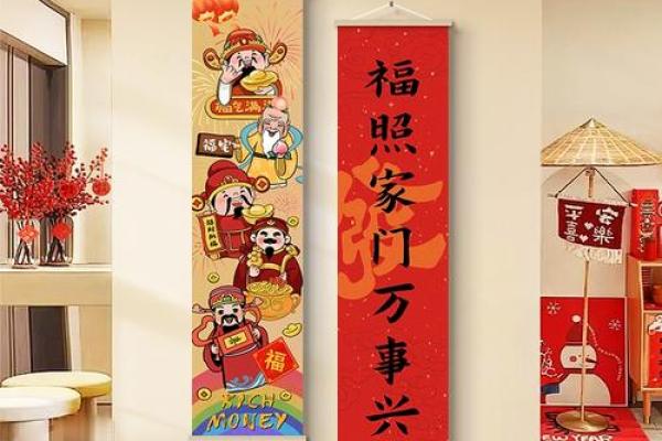 看看家中的财神挂画放在哪个位置好