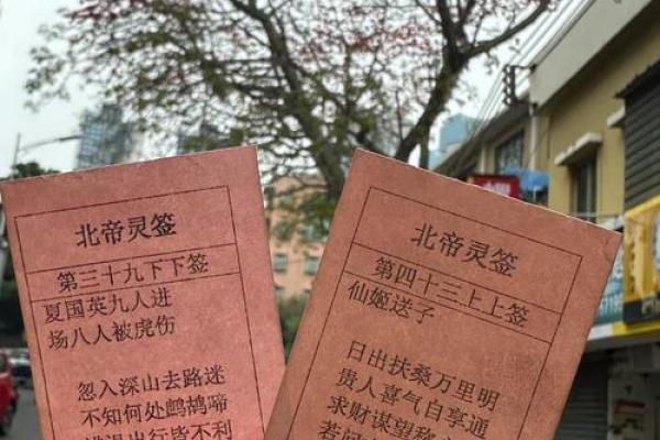北帝灵签16