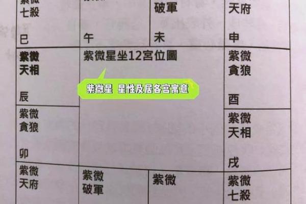 紫薇斗数命宫推算