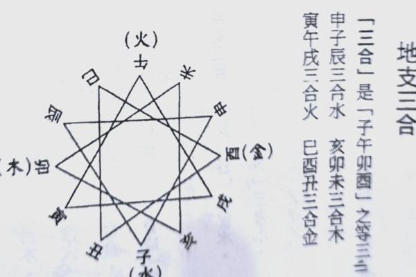 八字命理中的八字地支三合局