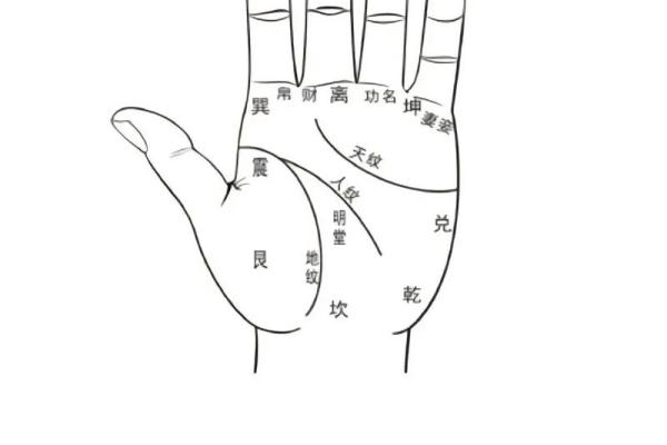 手相算命：几种重要的手纹图解