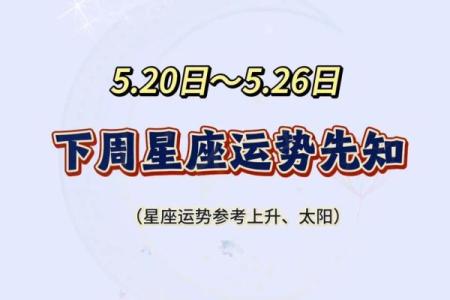 未来一个星座下周运势