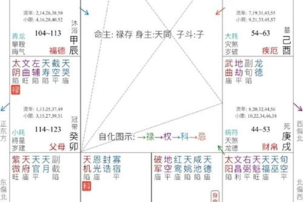 紫薇斗数夫妻宫太阴陷