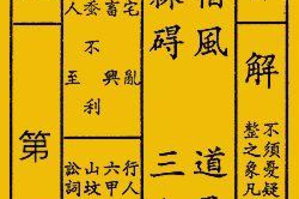 观音灵签中签二十