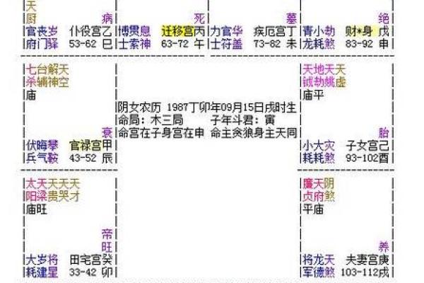 家境好的紫薇斗数