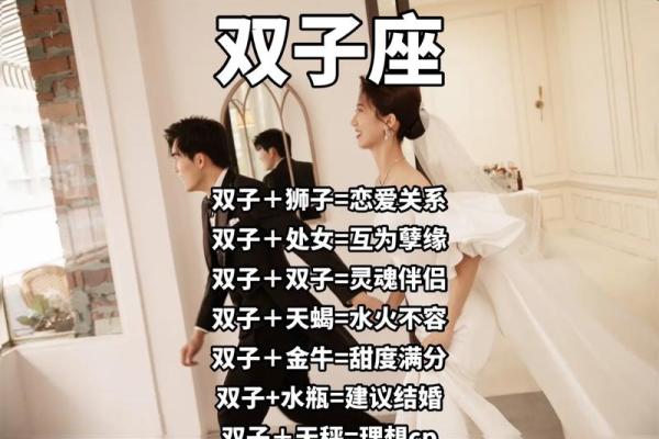 双子女容易吸引哪个星座男生