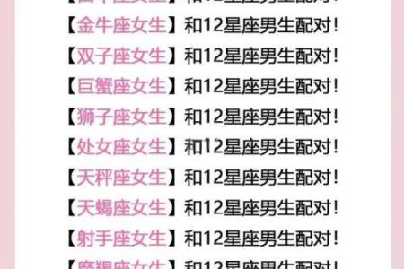 白羊座男娶哪个星座女最佳配对