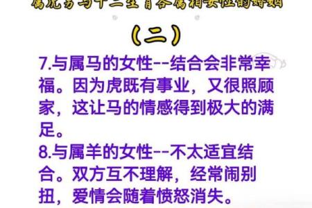 属虎人属相姻缘配对