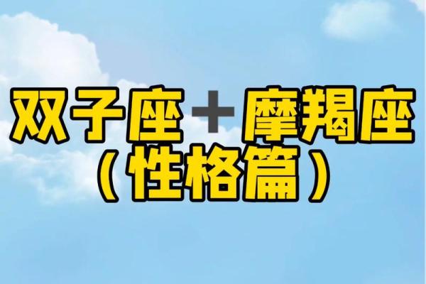双子座女生与摩羯座男生配对吗