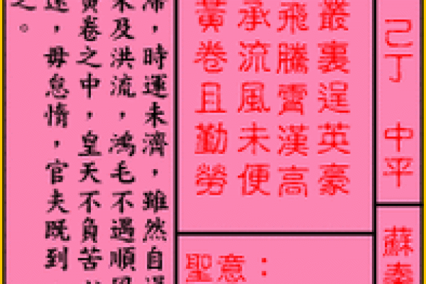 王爷灵签第三十一签求财