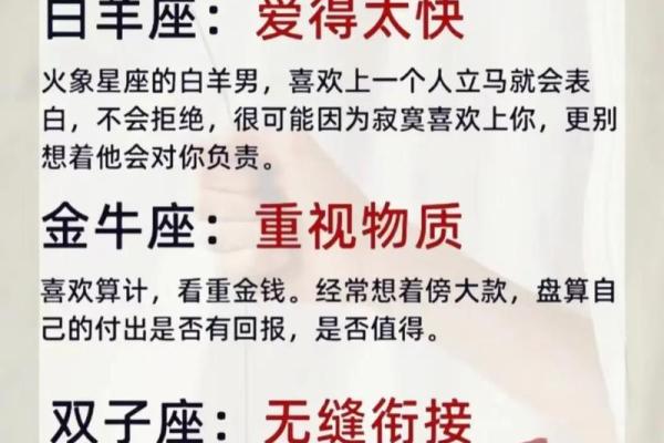 如何与十二星座男谈恋爱