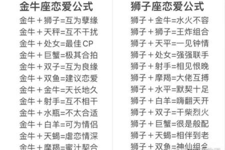 金牛座最适合什么星座的情侣关系