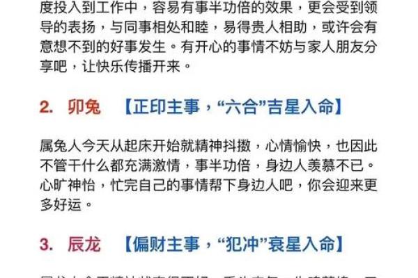 生肖吉凶方位