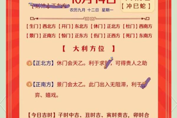 本日喜神方位-2024年12月14日什么方向吉利