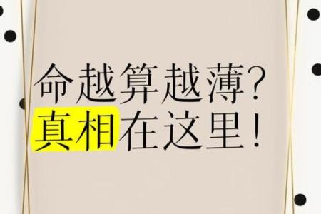 命薄的人为啥不适合算命
