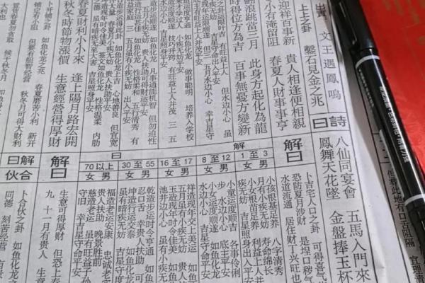 抽签解签佛祖灵签大全