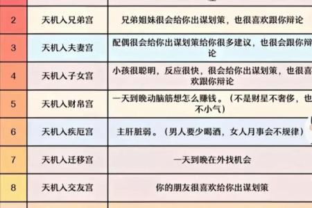 紫薇斗数各星