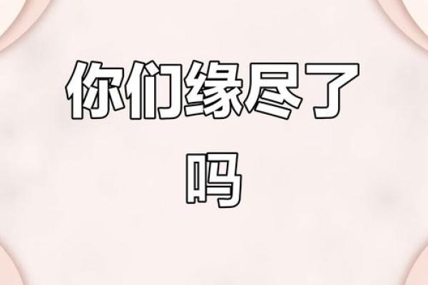 塔罗测试：二人缘分是否已尽？
