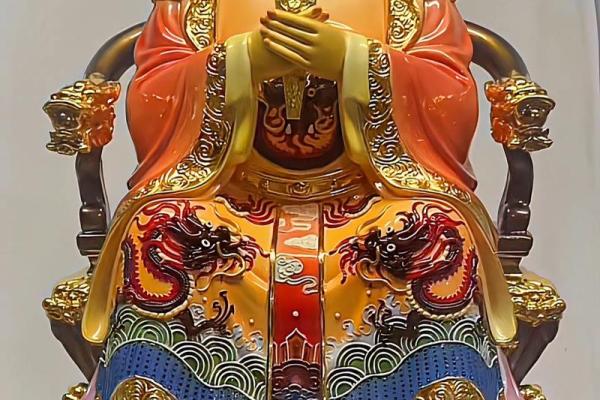 财神爷龙五爷  身上带龙的财神爷像