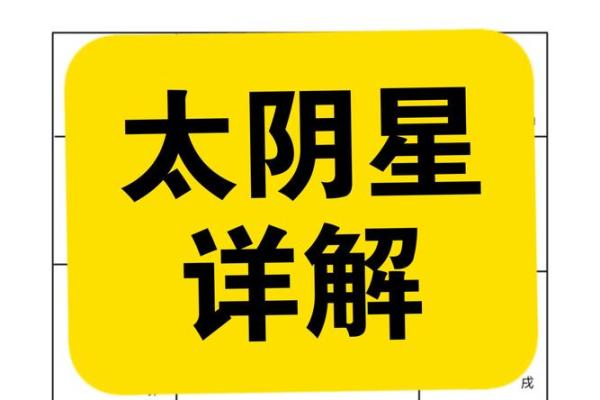 紫微斗数之诸星值限年运气推断:太阴星之限年 紫微斗数之诸星值限年运气推断:太阴星之限年