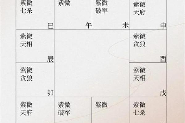 紫薇斗数命宫有哪些