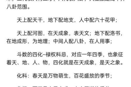 紫微斗数之四化论断法详释：　河洛基础