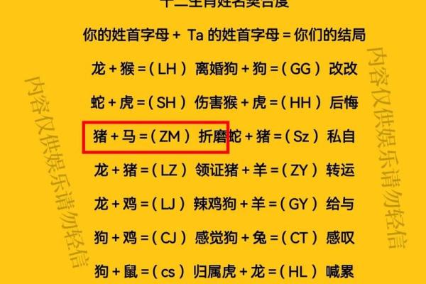 十二生肖男生姓名配对 十二生肖男生姓名配对图？