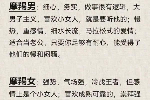 十二星座女的性格 十二星座男的性格