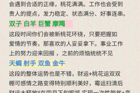 陶白白星座运势最新解析
