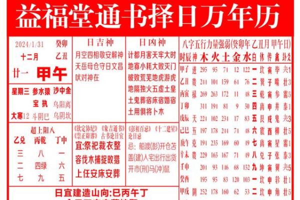 黄历万年历吉日吉时的选择