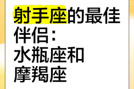 射手座最适合什么星座当男朋友