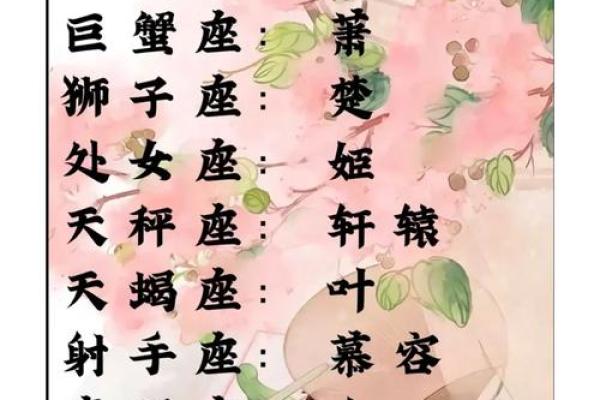 十二星座是最适合的网名