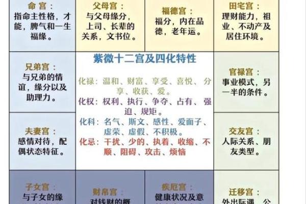 紫薇斗数的星曜属性