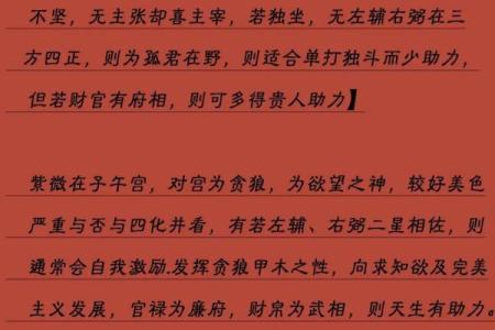 紫薇大战紫微斗数