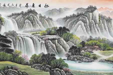 名人与风水_山水画里面有人物适合挂客厅吗