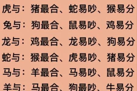 生肖虎的婚姻配对