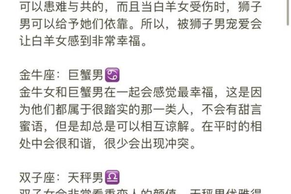 天秤座女与金牛座男配对吗