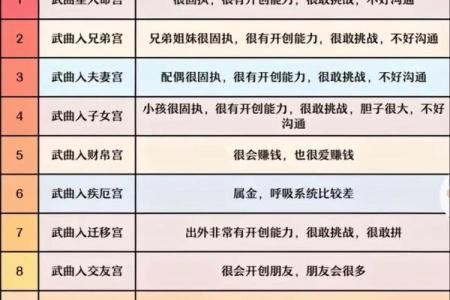 紫微斗数化忌对照 紫微斗数化忌入各宫？