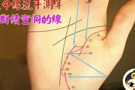手相流年图算命——百发百中