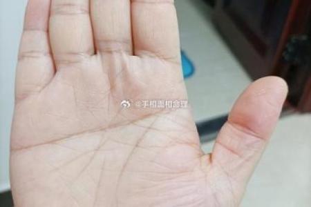 风水观点女子右手假断掌手相解析
