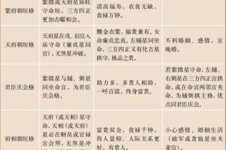福德宫紫薇斗数