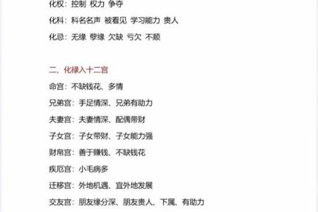 紫微斗数看官禄宫的口诀