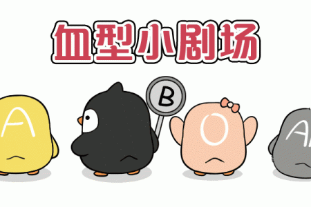 血型人忐忑的约会表现