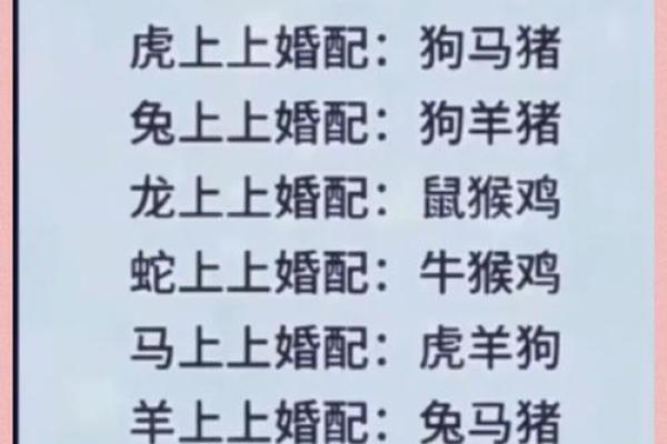 12生肖婚姻最佳配对 12生肖婚姻最佳配对表大全