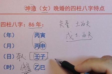 晚婚八字命
